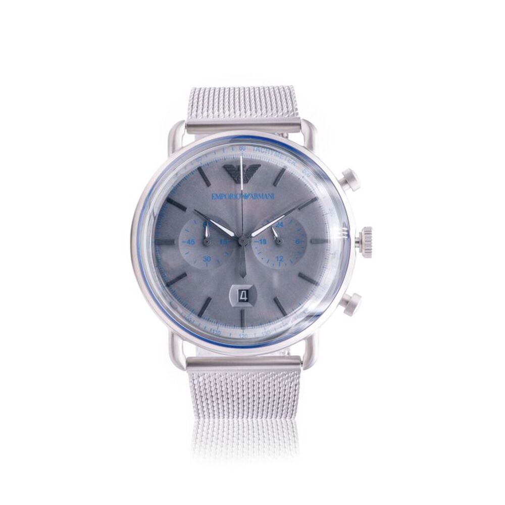 Emporio Armani Mesh Stainless Steel Mens Watch